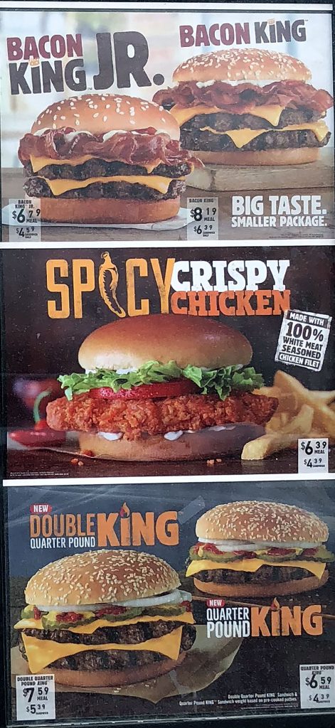 Burger King Menu Prices Slc Menu 