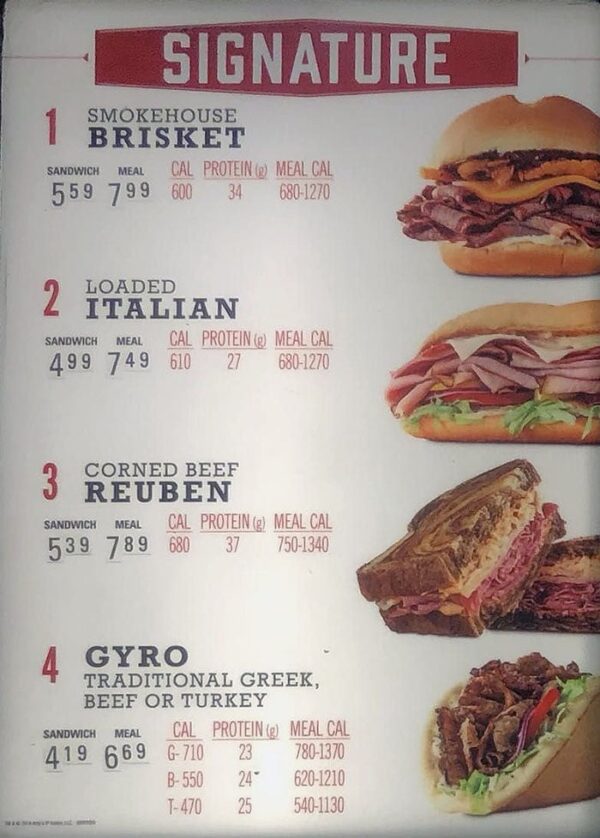 Arbys Menu With Prices 2025 - Helen M. Ayala